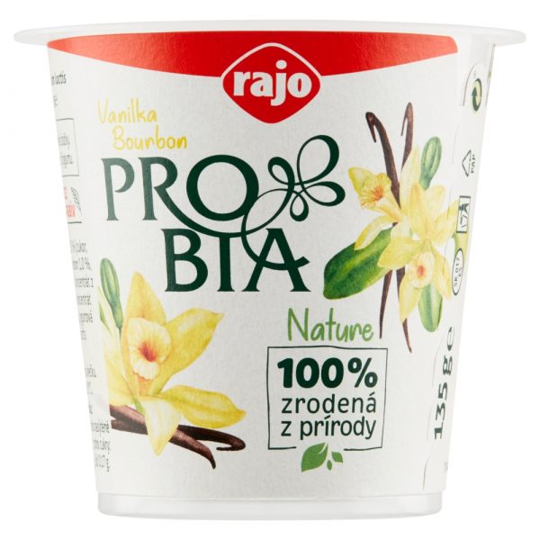 Jogurt Probia Nature vanilka 2,8% 135g Rajo 1
