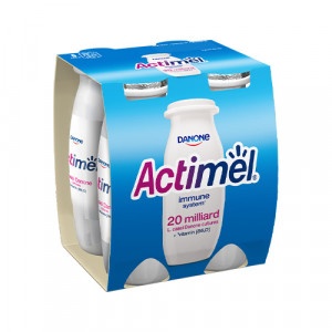 Actimel jogurtový nápoj biely DANONE 4x100g 4