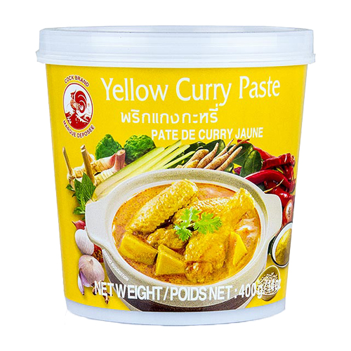Pasta Curry (Kari) žltá 400g Cock Brand 1