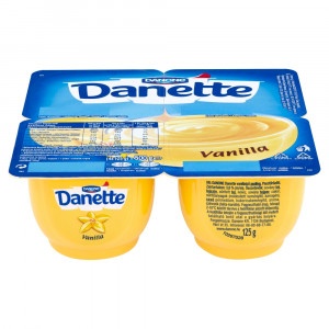 Danette dezert vanilka DANONE 4x125g 4