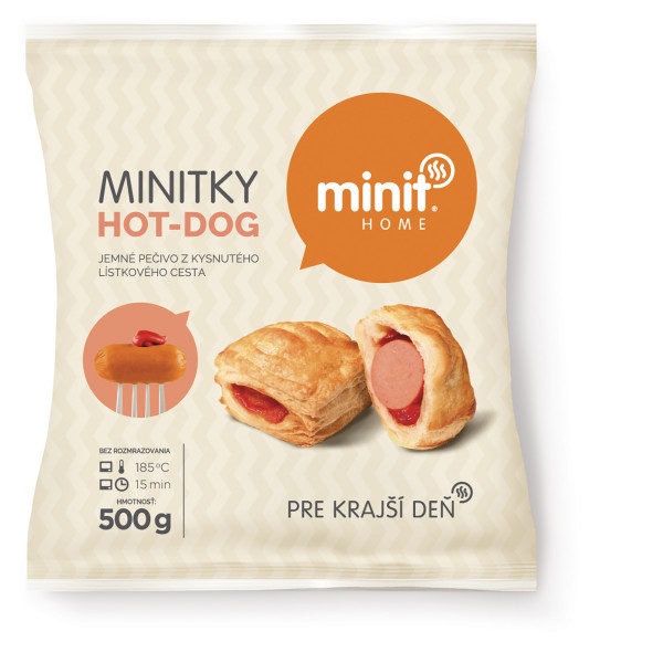 Minitky hot-dog 500 g Minit Home 1