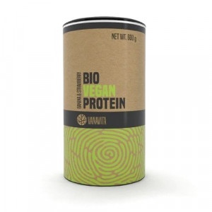 VanaVita Bio Vegan Protein banán jahoda 600 g 20