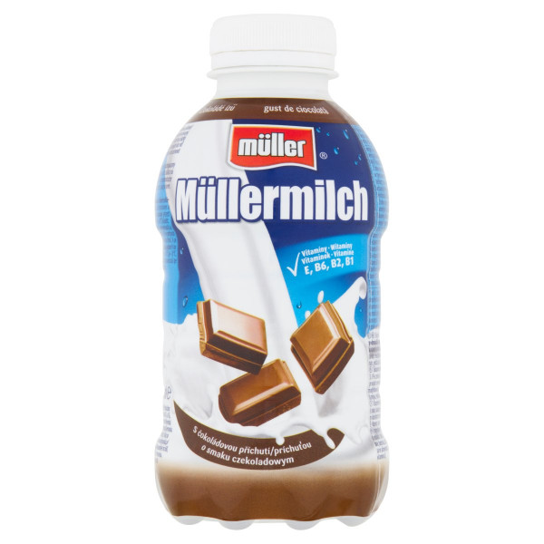 Müllermilch Mliečny nápoj s čokol.príchuťou 400 g 1