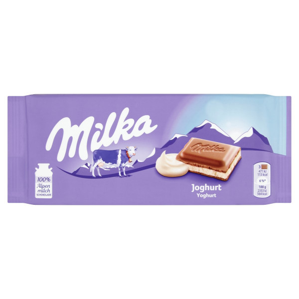 Milka Jogurtová mliečna čokoláda 100 g 1
