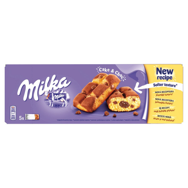 Milka Cake & Choc jemné pečivo čokolád. náplň 175g 1