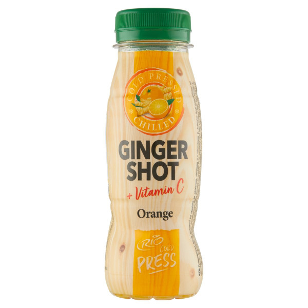 Rio Cold Press Ginger Shot pomaranč 180 ml 1