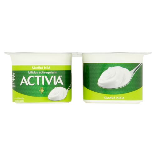 Activia jogurt biely slad. DANONE 4x120g VÝPREDAJ 1