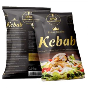 Mrazený Doner kebab kurací zo stehna, krájaný 1kg 21