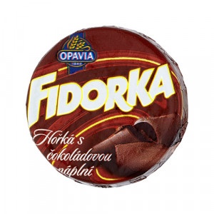 Opavia Fidorka Horká s čokoládovou náplňou 30 g 22