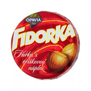 Opavia Fidorka Horká s orieškovou náplňou 30 g 1
