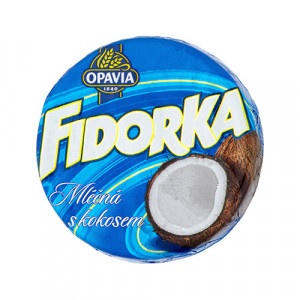 Opavia Fidorka Mliečna s kokosom 30 g 24