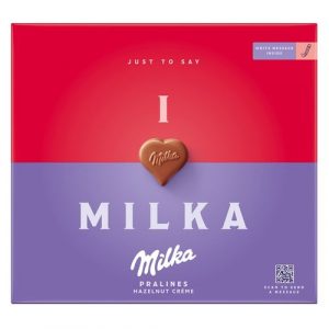 Milka I Love Milka bonboniéra, lieskovoorieš. 110g 11