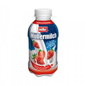 Müllermilch Mliečny nápoj s jahodovou príchuťou 400g 7