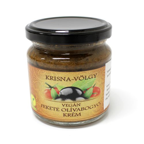 Vegan Krém z čier.olív ,Krisna-völgy 190g VÝPREDAJ 1