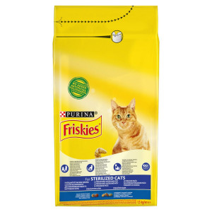Friskies Sterilized cat, 5 sľubov losos 1,5kg 6
