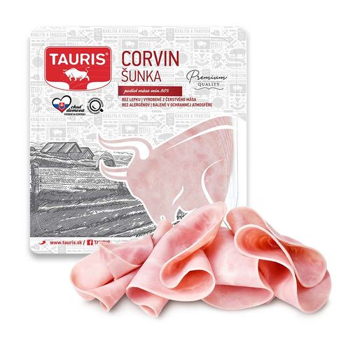 Šunka bravčová Corvin 150g, Tauris 1