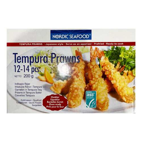 Mrazené Krevety Torpédo v múke tempura 200g Nordic 1