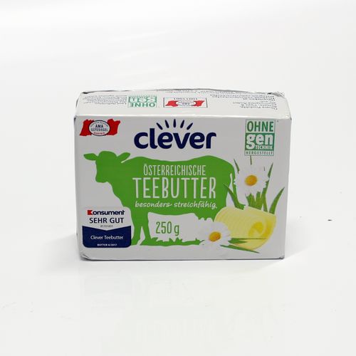 Maslo CLEVER 82% AT 250g VÝPREDAJ 1