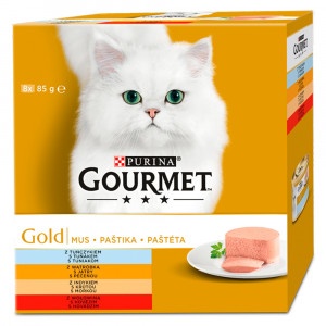 GOURMET Gold Multipack paštéta 8 x 85 g 3