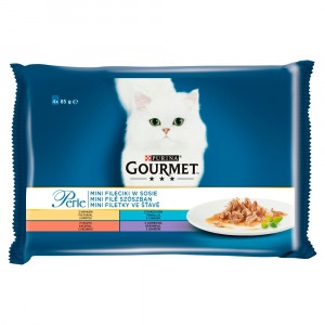 GOURMET Perle Multipack Mix mini filetky 4 x 85 g 24