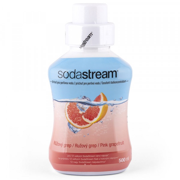 SodaStream Sirup Ružový grapefruit 500 ml 1