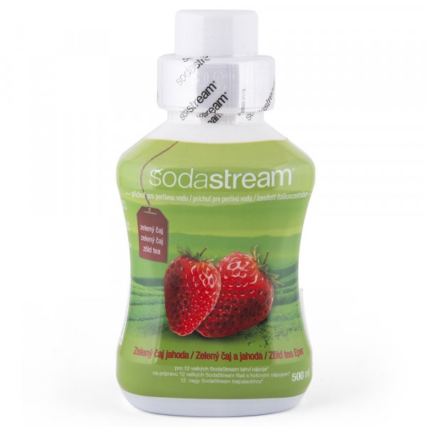 SodaStream Sirup Zelený čaj/jahoda 500 ml 1