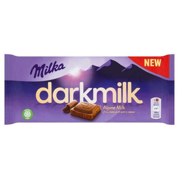 Milka Darkmilk extra Kakao čokoláda 85g 1