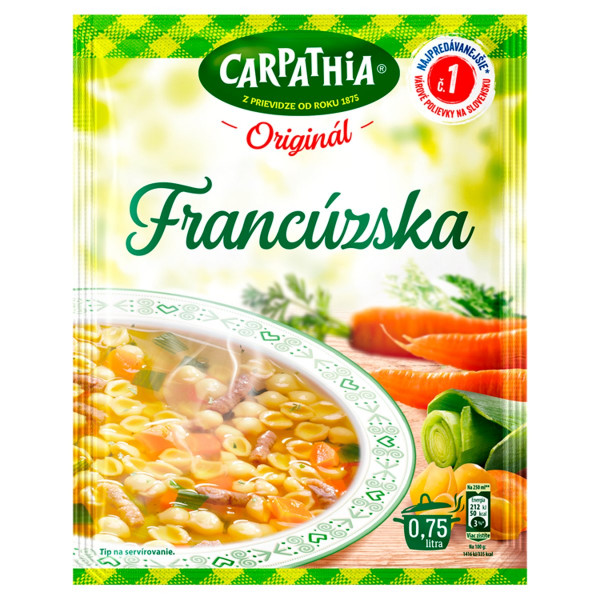 CARPATHIA Francúzska polievka 45 g 1