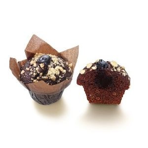 Muffin čokoládový s čokoládovou náplňou 112g 4