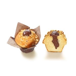 Muffin vanilkový s lieskovo-orieškovou plnkou 112g 1