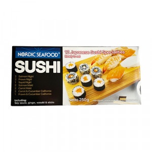 Mr.Sushi box Ready-to-eat 250g Nordic 7