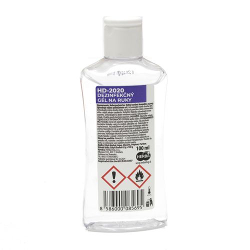 Dezinfekčný gel na ruky HD 2020 , 100 ml 1