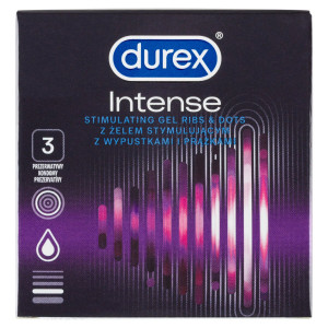 Durex Intense prezervatívy 3 ks 109
