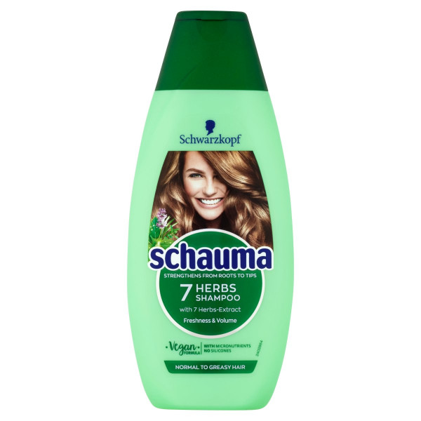 Schauma šampón 7 bylín pre objem vlasov 400ml 1