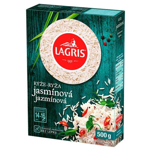 Ryža Jazmínová 500g Lagris 1