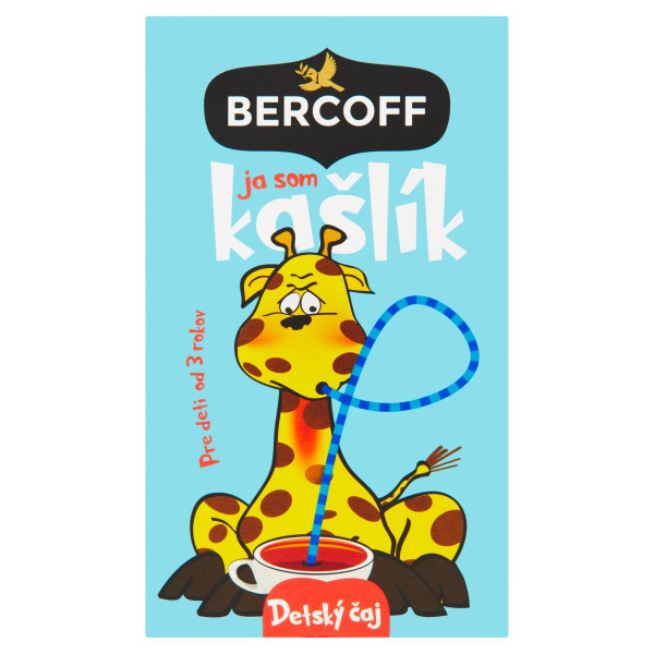 Bercoff detský čaj Ja som Kašlík, 40 g 1