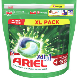 Ariel All In 1 Pods + Extra Clean kapsule 46PD 8