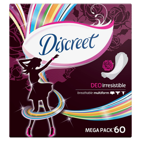 Discreet DEO Irresistible Intímky 60 Ks 1