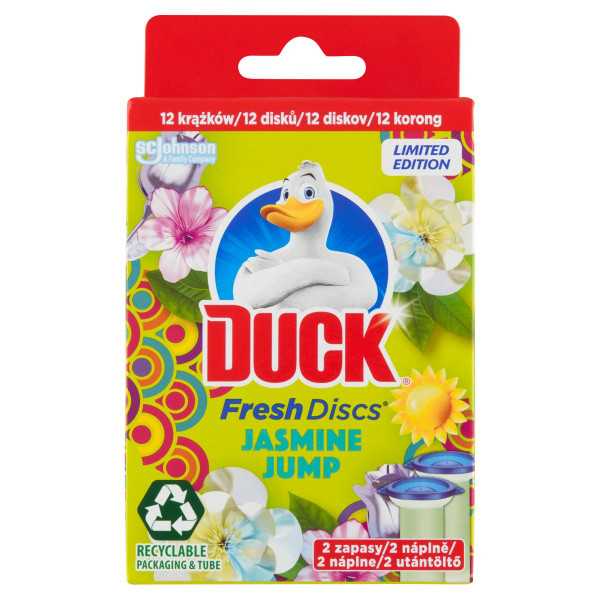 Duck Fresh Discs Jasmine Jump čistič WC NN 2x36ml 1