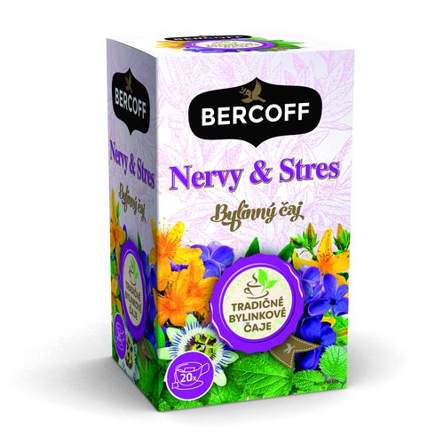 Bercoff čaj Nervy a Stres, 30 g 1