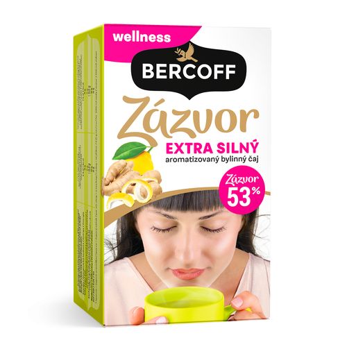 Bercoff čaj Zázvor Extra silný, 40 g 1