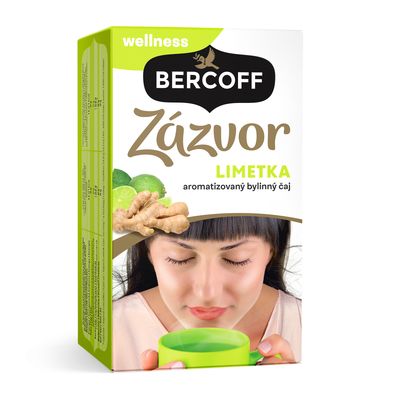 Bercoff čaj Zázvor Limetka, 40 g 1