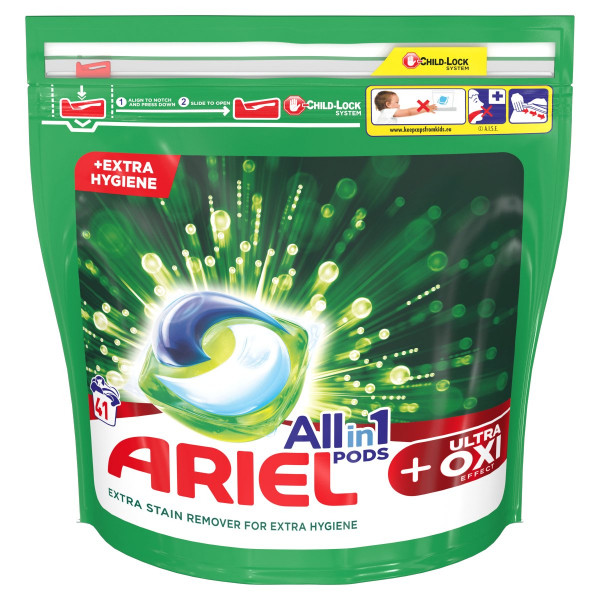 Ariel All In 1 Pods Ultra Oxi kapsule 41PD 1