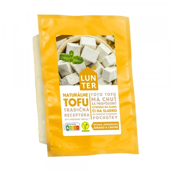 Tofu naturálne LUNTER 180g VÝPREDAJ 1