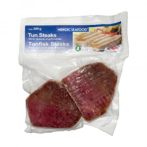 Mrazený Tuniak žltoplutvý steak bez kože a kostí 2x125g 6