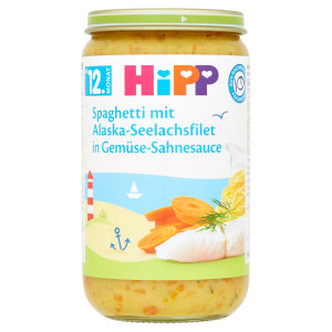 HiPP Špagety rybou a zeleninou v smot.omáčke, 250g 23