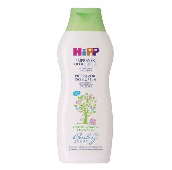 HiPP Babysanft Detský prípravok do kúpeľa, 350ml 1