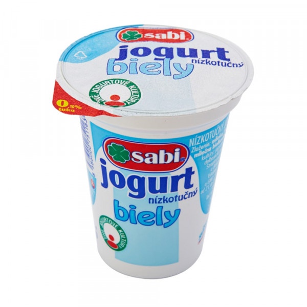 Jogurt biely nízkotučný SABI 150g 1