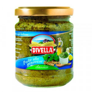 Pesto bazalkové 190g Divella 12