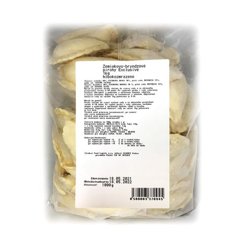 Mrazené Pirohy zemiakovo-bryndzové Exclusive 1kg Mišové maškrty 1